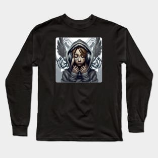 In the Zone - Cyberpunk Girl Long Sleeve T-Shirt